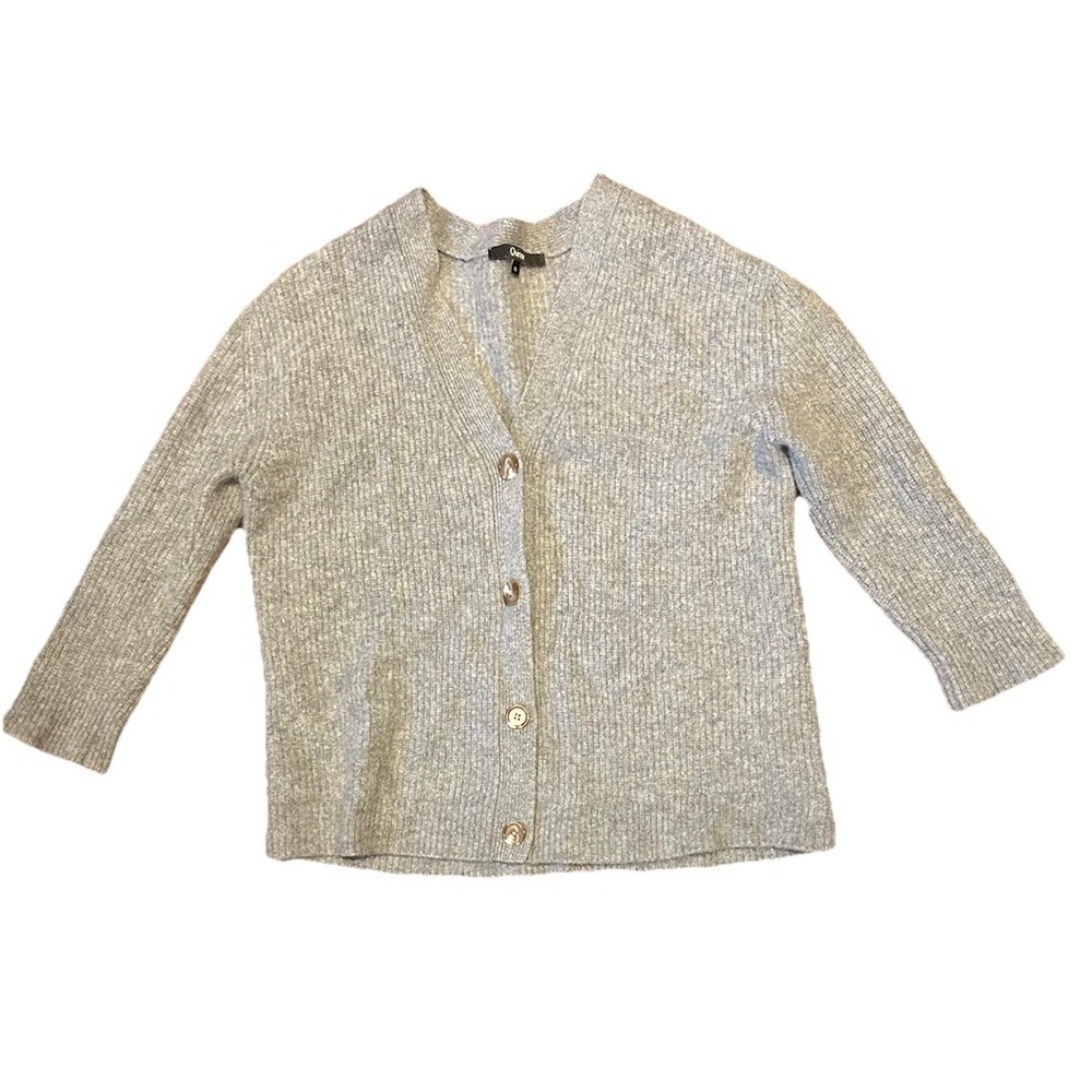 Quince Light Gray Women's Cardigan